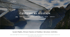 Desktop Screenshot of canterburyaviation.co.nz